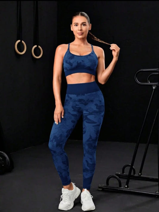 Fashionable Printed Sports Set