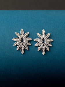 Trendy Indo-Western silver Earrings