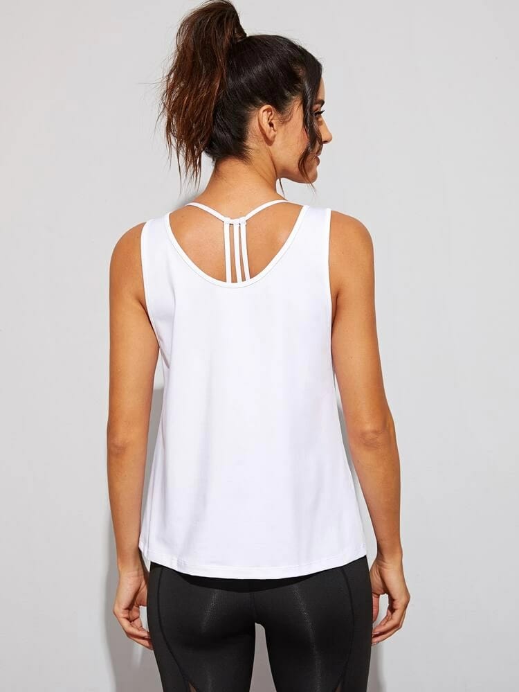 Solid Tank Top 2pcs freeshipping - Kendiee