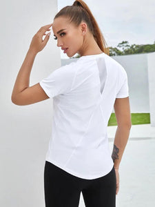 Twist Front Sports Tee and Leggings