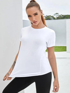 Twist Front Sports Tee and Leggings