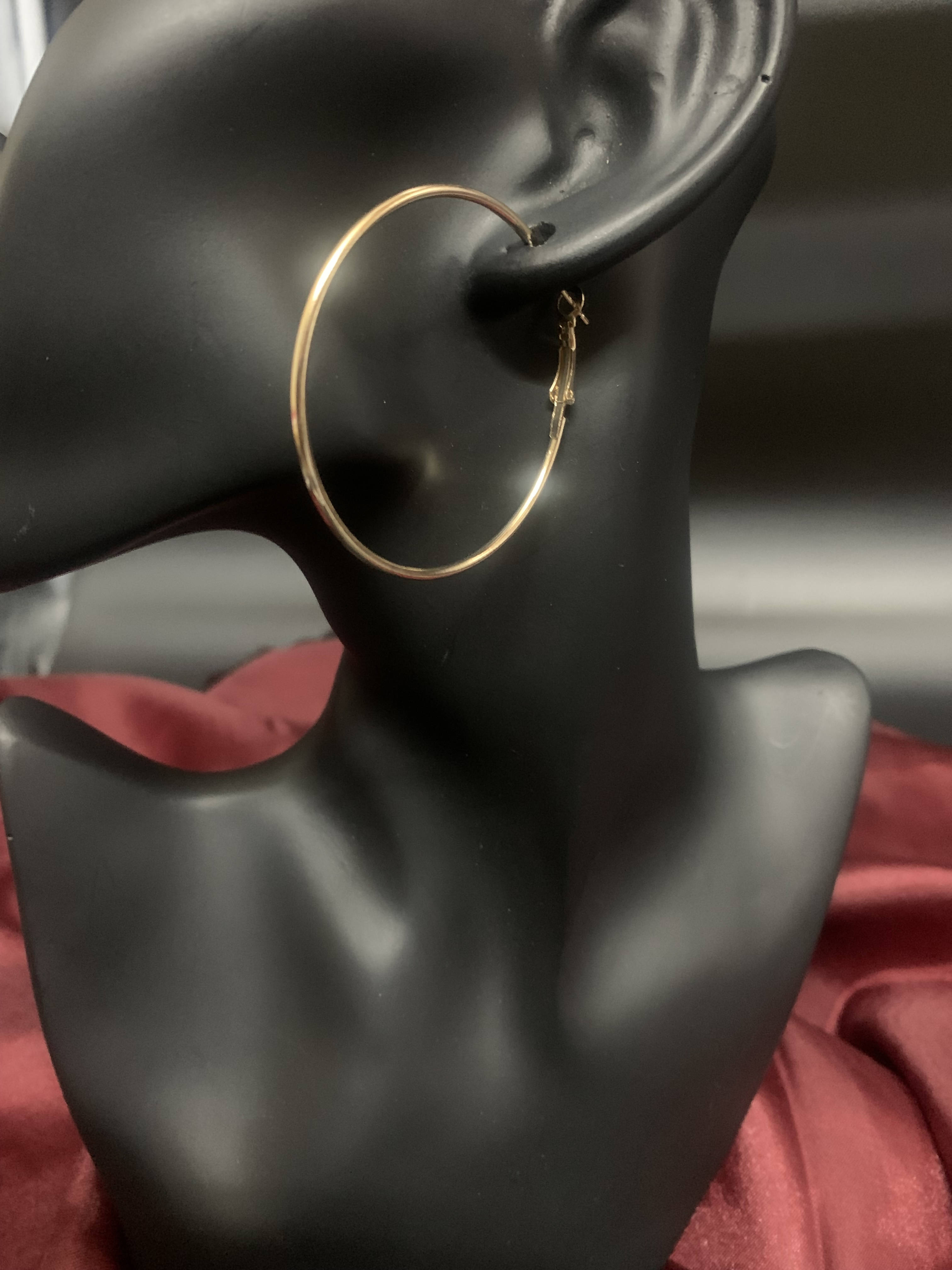 Trendy Golden Earrings
