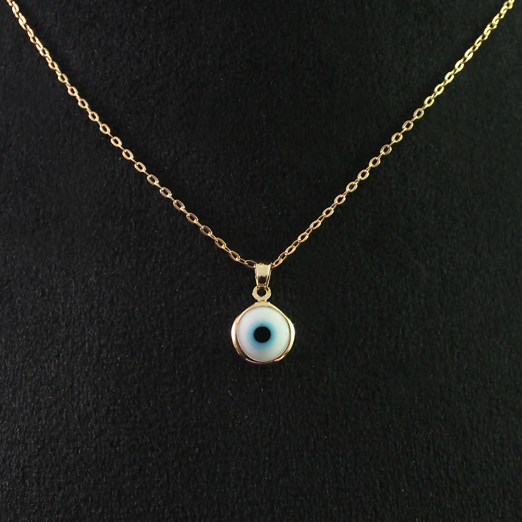 Trendy Evil Eye Design Necklace